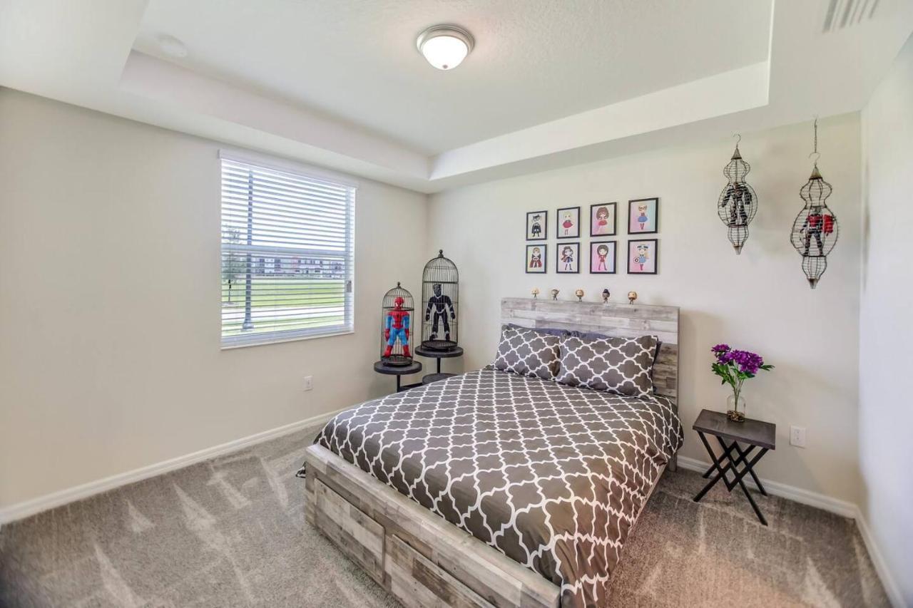 H - New 2 Bedroom Condo - 5 Miles To Disney - Free Water Park Kissimmee Exterior foto
